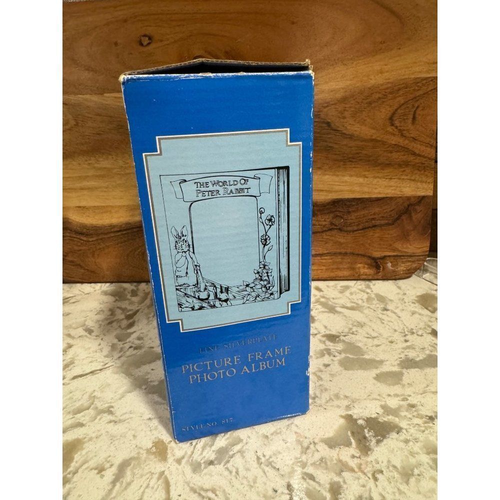 Vintage Godinger Silver Plate The World Of Peter Rabbit Picture Frame Photo Albu - Picture 3 of 5